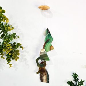 Móbile Chapa de Ágata Verde - Caquinhos