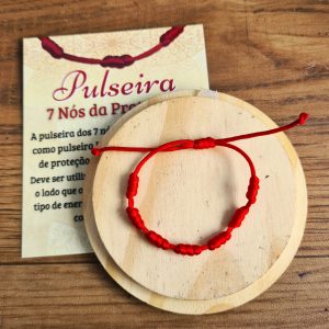 Pulseira 7 Nós da Proteção Kabbalah - Infantil - Imagem 4