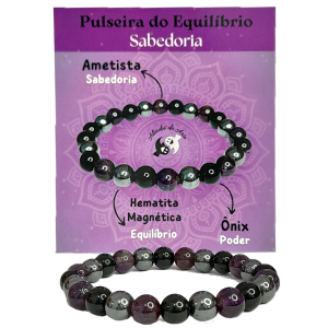Pulseira do Equilibrio - Sabedoria 8mm - Imagem 3