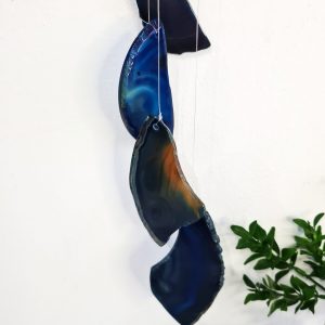 Móbile Chapa de Ágata Azul - Caquinhos - Imagem 3