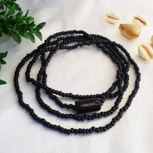 Guia Preto Miçangão c/ Firma