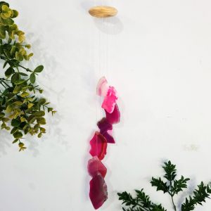 Móbile Chapa de Ágata Rosa - Caquinhos