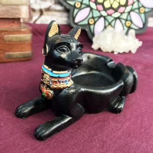 Castiçal Cinzeiro Bastet - PQ - Imagem 3
