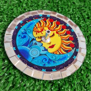 Sol e Lua - Incensário Metal - Imagem 3