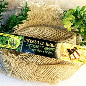 Pachouly e Absinto - Incenso da Riqueza