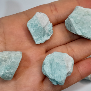 Amazonita Pedra Bruta - Pct c/ 100g - Imagem 5