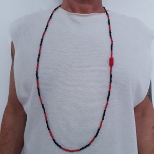 Guia Preto e Vermelho Miçangão c/ Firma - Imagem 3