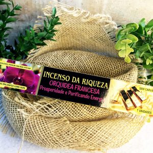 Orquídea Francesa - Incenso da Riqueza