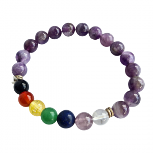 Ametista - Pulseira Pedras da Sorte 8mm - Imagem 3