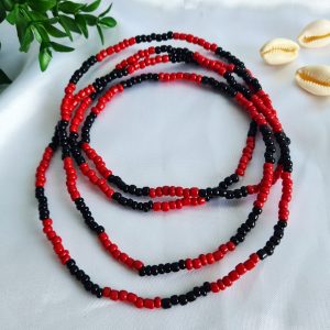 Guia Preto e Vermelho Miçangão