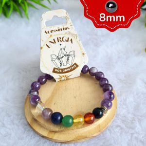 Ametista - Pulseira Pedras da Sorte 8mm