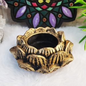 Incensário e Castiçal Flor de Lótus MD