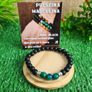 Crisocola - Pulseira Linha Black