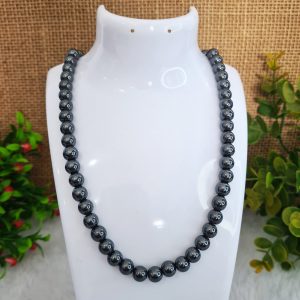 Hematita 8mm - Gargantilha 45cm