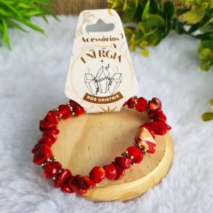 Coral - Pulseira Cascalho Grande