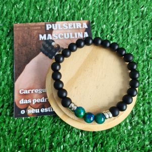 Crisocola - Pulseira Linha Black - Imagem 3