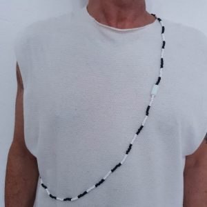 Guia Preto e Branco Miçangão c/ Firma - Imagem 3