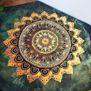 Toalha Mandala - Verde