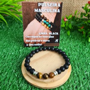 Olho de Tigre - Pulseira Linha Black