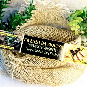 Tabaco e Absinto - Incenso da Riqueza