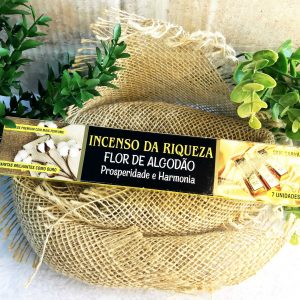 Flor de Algodão - Incenso da Riqueza