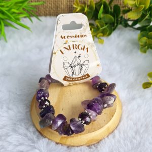 Ametista - Pulseira Cascalho Grande