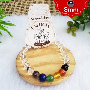 Cristal - Pulseira Pedras da Sorte 8mm