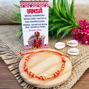 Pulseira Proteção e Axé - Iansã