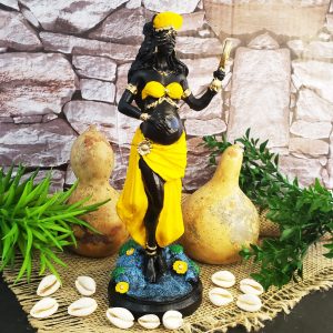 Oxum Grávida 20cm - Imagem 4