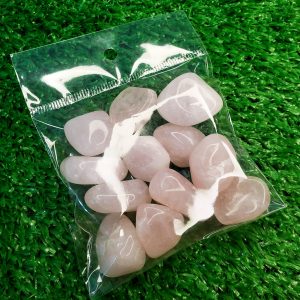 Quartzo Rosa Pedra Rolada - Pct c/ 100g - Imagem 3