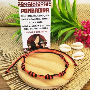 Pulseira Proteção e Axé - Pomba Gira
