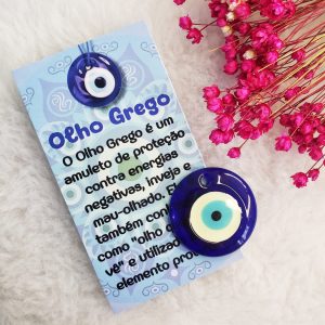 Olho Grego - Talismã c/ Cartão