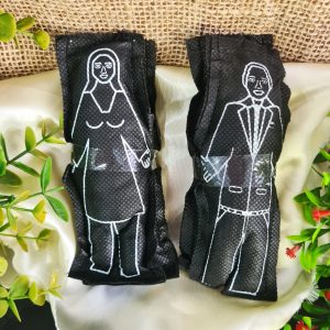 Boneco Vodu Preto - Casal