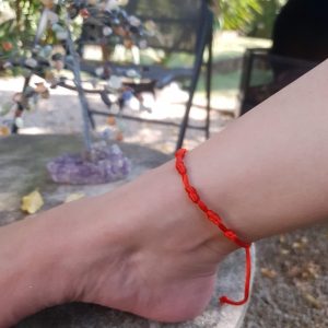 Tornozeleira 7 Nós da Proteção Kabbalah - Imagem 5
