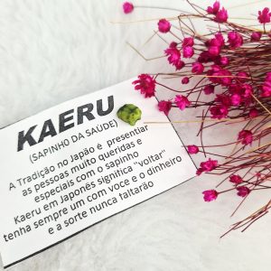 Talismã Kaeru - Sapinho da Saúde