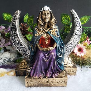 Deusa Lua Wicca Colorida