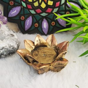 Incensário e Castiçal Flor MD