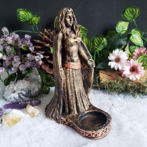 Castiçal Morrígan Deusa Lua - Imagem 3