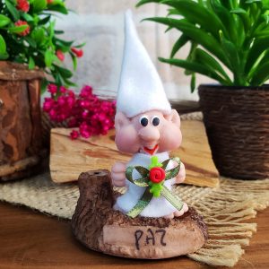 Duende da Virtude Branco - Paz