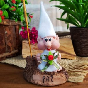 Duende da Virtude Branco - Paz - Imagem 3