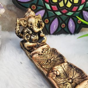 Ganesha - Incensário Barra Folha