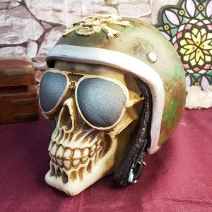 Crânio Capacete c/ Óculos GR - Camuflado