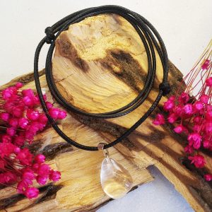 Cristal - Colar Pedra Rolada - Imagem 3