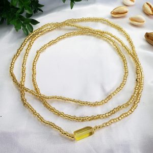 Guia Dourado Miçangão c/ Firma