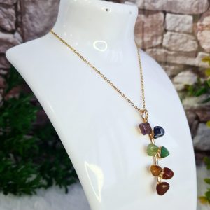 7 Chakras Dourado - Pingente - Imagem 3