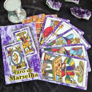 Tarô de Marselha - Magia da Flor 22 Cartas
