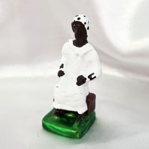 Preta Velha Miniatura em Metal