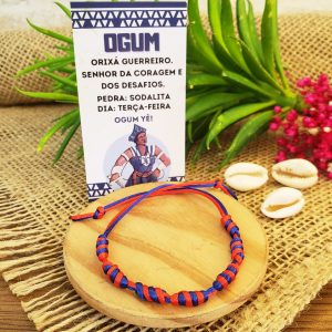Pulseira Proteção e Axé - Ogum