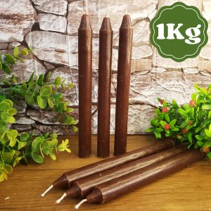 Vela Palito Marrom 1kg