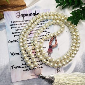 Quartzo Rosa - Japamala Perolas - Imagem 3
